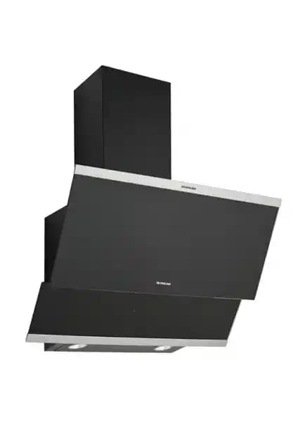 Silverline 3420 Classy Siyah 60 cm Cam Dekoratif Davlumbaz Modern Mutfaklar İçin İdeal Seçenek