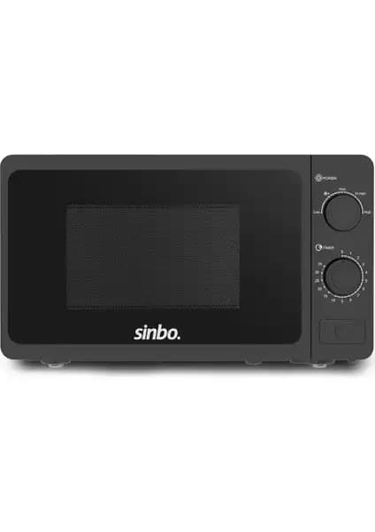 Sinbo Smo 3677 700 W Siyah Mikrodalga Fırın: Modern ve Pratik Mutfak Çözümü