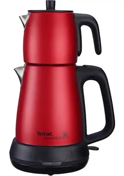 Tefal Tea Expert Paslanmaz Çelik 1650 Watt Kırmızı Çay Makinesi ile Modern Mutfaklar İçin Şıklık ve Verimlilik