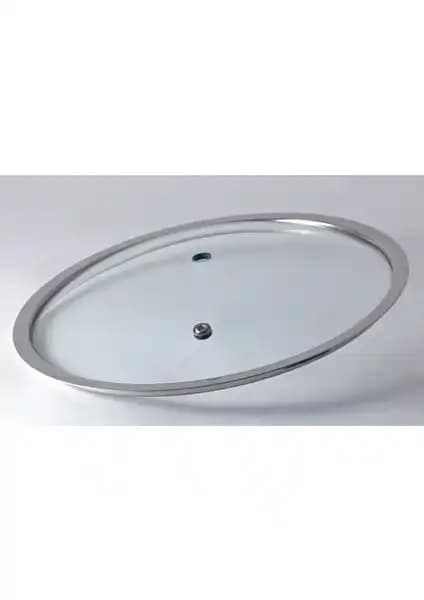 Thermoad 28 cm Cam Kapak Kulplu - Dayanıklı ve Şık Mutfak Gereci
