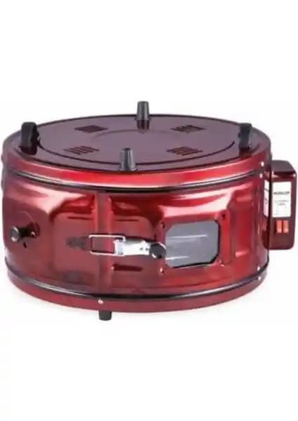 Uğur Davul Fırın Tek Tepsili Bordo: Modern Tasarım ve Geniş İç Hacimle Pratik Kullanım