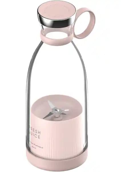 Yongtai YJ Meet Elektrikli Smoothie Blender Pembe: Taşınabilir ve Çok Fonksiyonlu Meyve Sıkacağı