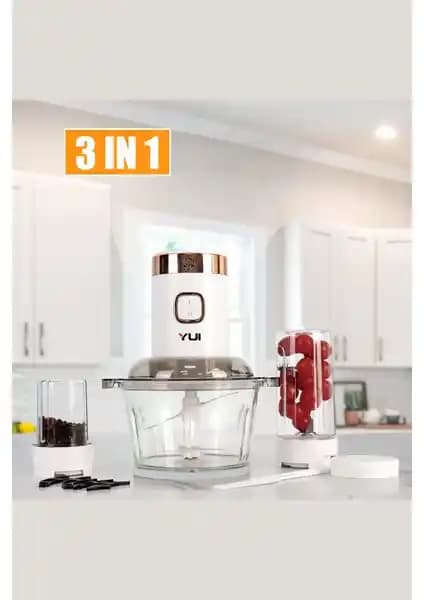 Yui M-2001 3'ü 1 Arada Rondo Seti: Çok Fonksiyonlu ve Şık Mutfak Aleti