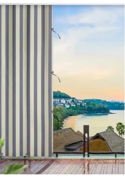 Altın Pamuk Balkon Perdesi: Estetik ve Fonksiyonel Gabardin Kumaş Seçenekleri