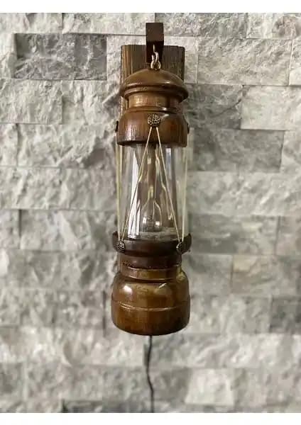 Anta Store El Yapımı Ahşap Gemici Feneri Vintage Dekorasyon için Uygun Bir Seçim