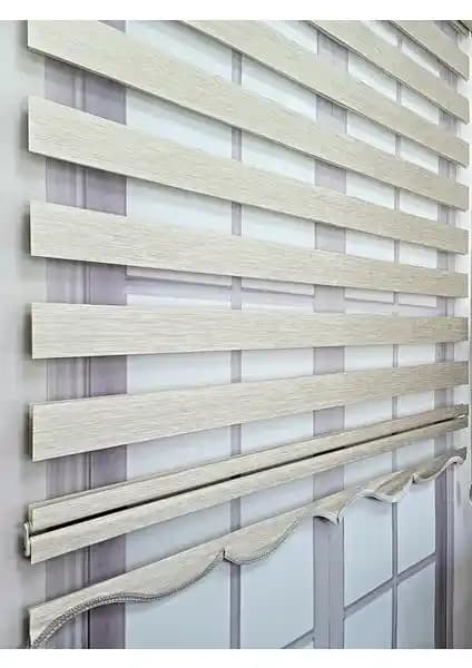 BBB Bambu Zebra Stor Perde Krem: Estetik ve Fonksiyonellik Bir Arada