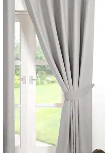 Belle Cose Blackout Karartma Naturel Gri Fon Perde Ürün Özellikleri ve Dekorasyona Katkısı