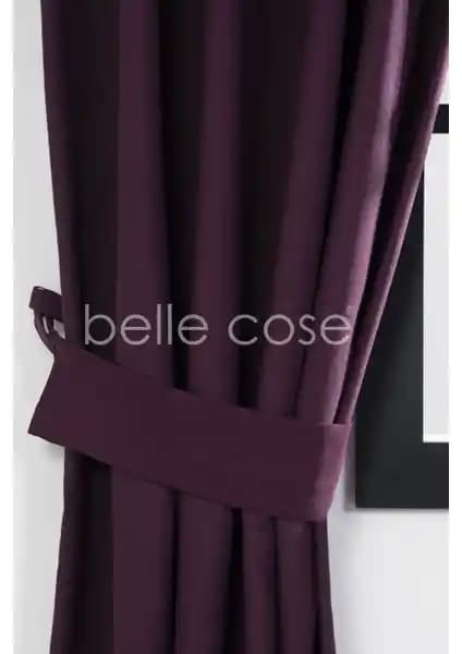 Belle Cose Keten Blackout Karartma Termal Mürdüm Fon Perde Özellikleri ve Kullanım İpuçları