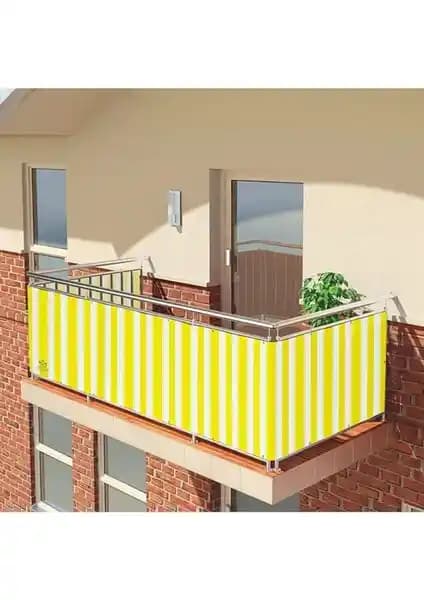 Best Always Elisyaavm Çizgili Balkon Demiri Brandası Güneşlik Perde Özellikleri ve Kullanım İpuçları