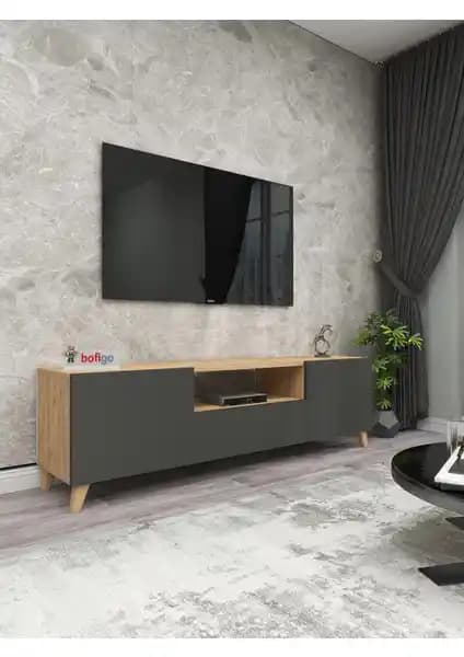Bofigo Televizyon Ünitesi: Modern Tasarım ve Dayanıklı Malzemelerle Şık Ev Dekorasyonu