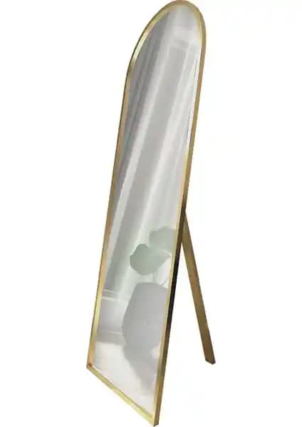 Camex Store Gold Oval Çerçeveli Ayaklı Boy Aynası Dekorasyon ve Kullanım Özellikleri