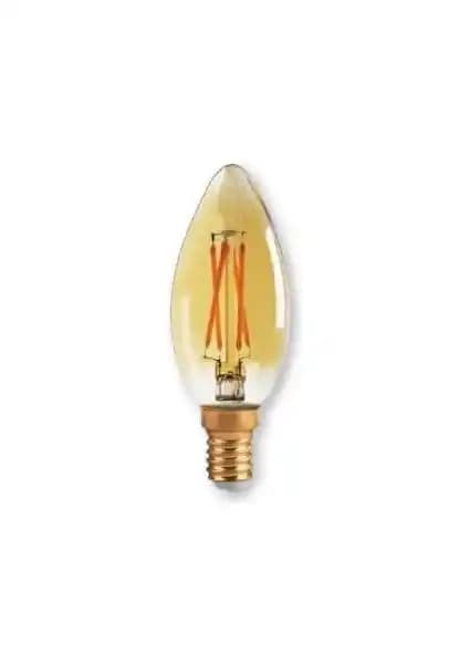 Cata 3W Rustik Led Mum Ampul E14 Amber Ct-4280: Estetik ve Ekonomik Aydınlatma Çözümü