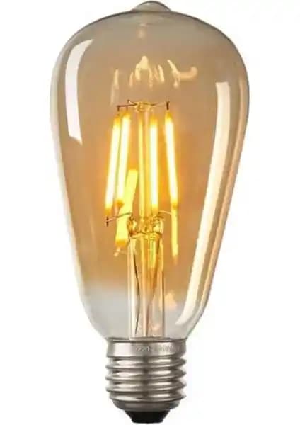 Cata CT-4284 6W Amber Rustik LED Ampul: Estetik ve Ekonomik Aydınlatma Çözümü