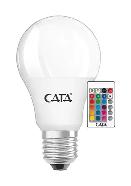 Cata LED RGB Ampul: Enerji Verimli Renk Değiştiren Uzaktan Kumandalı Aydınlatma