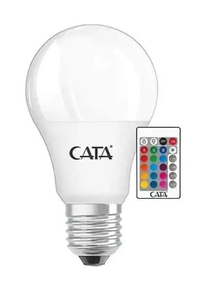 Cata LED Uzaktan Kumandalı RGB 9 W E-27 Ampul Modern ve Enerji Verimli Aydınlatma Çözümü