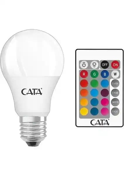 Cata Uzaktan Kumandalı RGB LED Ampul E27 Duylu Modern ve Enerji Tasarruflu Aydınlatma Çözümü
