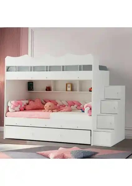 Çetin Ranza Bulut Yavrulu Ranza: Güvenli ve Estetik Çocuk Odası Mobilyası Ürün Tanıtımı