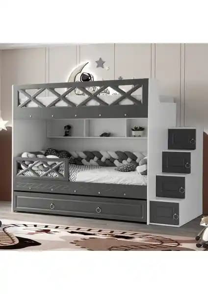 Çetin Ranza Mars Yavrulu Ranza: Modern ve Fonksiyonel Çocuk Odası Tasarımı