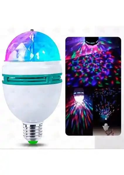 Classiy Home Renkli Disko Ampülü ile Ev ve Mekanlarınızda Enerjik Atmosfer Yaratın