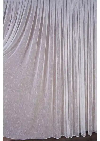 Cotton Studio Naturel Keten 1/3 Sık Pile Tül Perde: Şıklık ve Fonksiyonellik Bir Arada