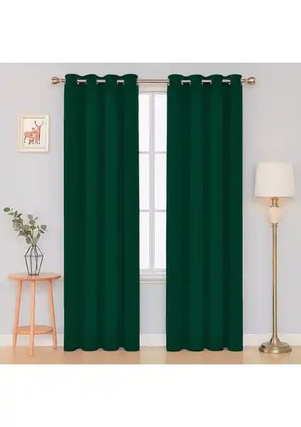 Devor Kadife Görünümlü Fonluk Kuş Gözlü Dikim: Rustik ve Şık Ev Dekorasyonu İçin Ideal Perde Seçeneği