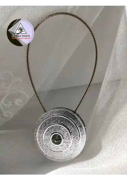 Edalı Mıknatıslı Dekoratif Estetik Perde Tokası ile Mekanlarınızı Zarifçe Düzenleyin