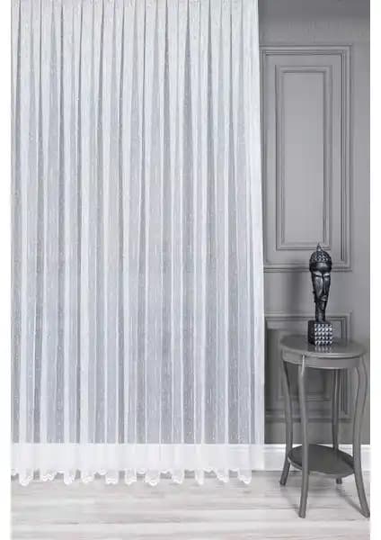 Evdepo Ekstraforlu Pilesiz Tül Perde: Şık ve Kullanıma Hazır Modern Tasarım