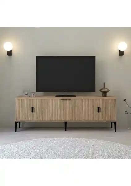 EVMO Home 3503 Neva TV Ünitesi Modern ve İşlevsel Tasarım ile Ev Dekorasyonunu Tamamlar