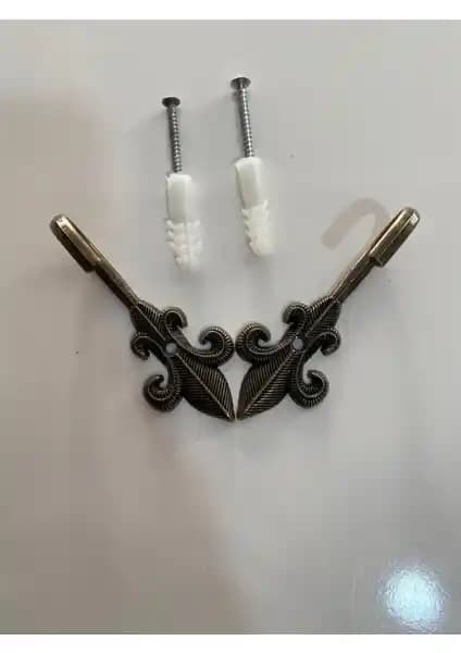 Fon Perde Bağlama Demiri Askı Aparatı Estetik ve Dayanıklı Tasarım Özellikleri