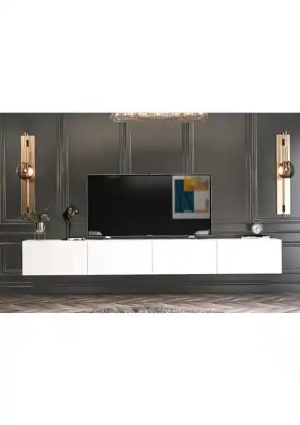 Givayo Milan TV Ünitesi: Modern ve Dayanıklı Tasarım ile Çok Yönlü Kullanım Seçenekleri