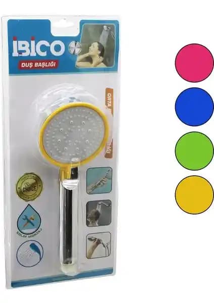 Go İthalat Orta Boy Yuvarlak Duş Başlığı Modern ve Dayanıklı Tasarım Özellikleri