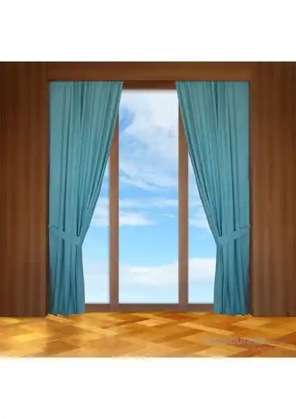 Gravel Tek Parça Fon Perde Modern Tasarımıyla Şıklık ve Fonksiyonellik Sunar