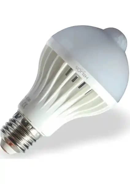 Helios Opto 7W Sensörlü Beyaz LED Ampül Enerji Tasarrufu ve Akıllı Kullanım Özellikleriyle