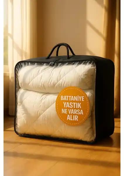 Hig Home Geniş Hacimli Şeffaf Hurç ile Eşyalarınızı Güvenle ve Düzenli Saklayın