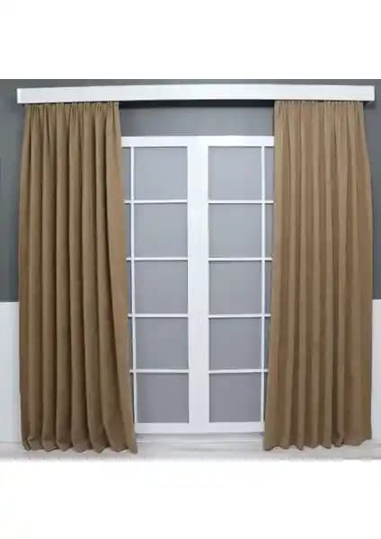 Home Color Petek Kadife Dokulu Fon Perde: Şık ve Fonksiyonel Ev Dekorasyonu İçin Ideal