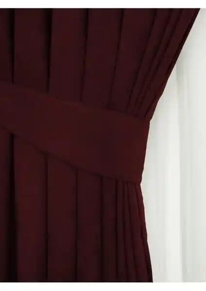 Kadife Dokulu Petek Desenli Fon Perde: Modern ve Dayanıklı Ev Dekorasyonu Seçeneği