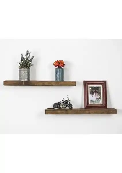 Karaköse Ahşap Çam Masif Dekoratif Duvar Rafı: Estetik ve Dayanıklılık Bir Arada