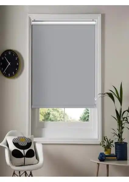 Kidmex Ithal Bambu Açık Gri Stor Perde Etek Dilimsiz: Modern ve Fonksiyonel Dekorasyon Unsuru