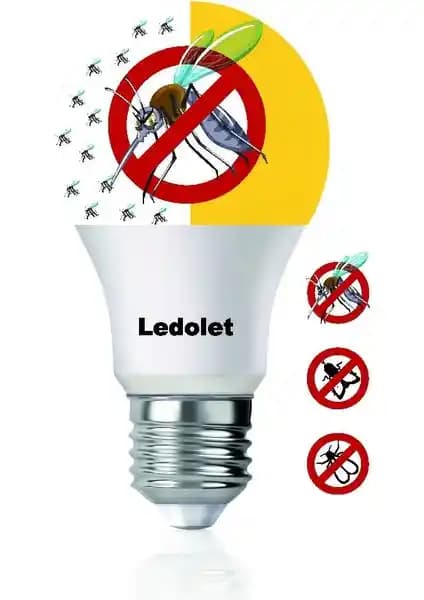 Ledolet Sivri Sinek Kovar 9W LED Ampul: Enerji Tasarruflu ve Güçlü Sineklik Çözüm
