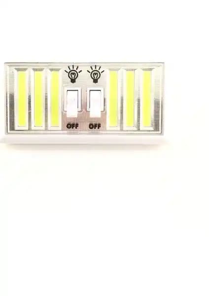 Micron Mıknatıslı Yapışkanlı Pilli Kablosuz LED Lamba Özellikleri ve Kullanım Alanları