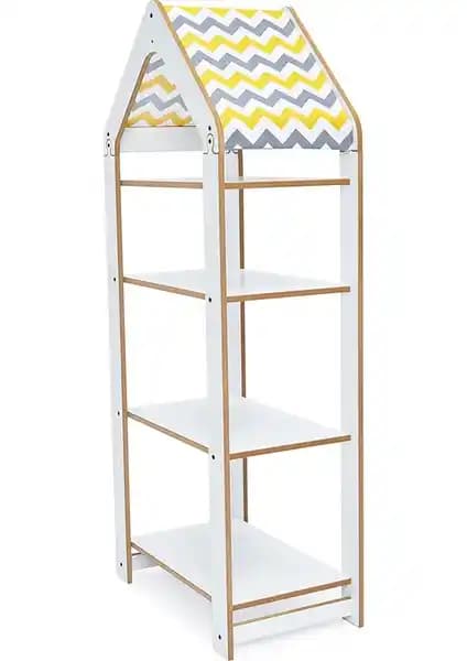 Minera Çok Amaçlı Çocuk ve Bebek Odası Rafı Güvenli ve Şık Depolama Çözümü