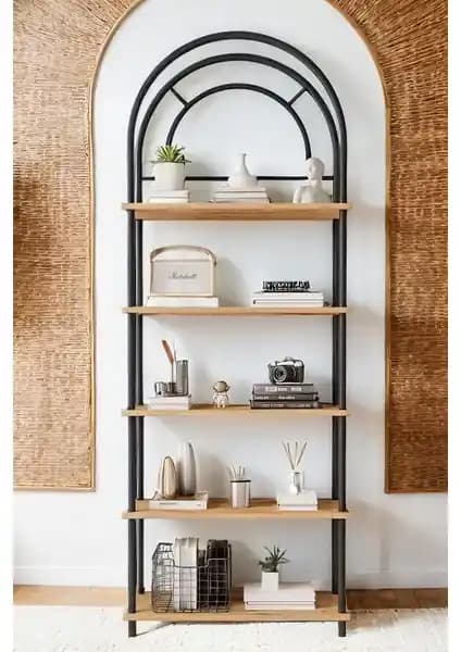 Mobitopya Atlantik Çam Çok Amaçlı Raf Dolap Dayanıklı ve Kolay Montajlı Tasarım