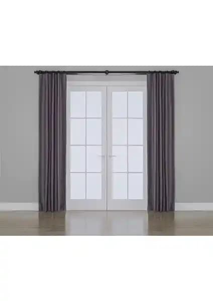 Mor Renkli Gauze Blackout Perde: Estetik ve İşlevselliğin Modern Çözümü