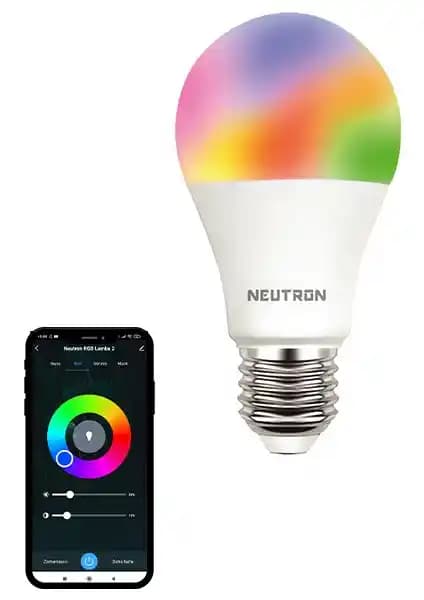 Neutron Smart Bulb Lite Akıllı LED Ampul ile Enerji Verimli ve Kişiselleştirilebilir Aydınlatma Çözümü