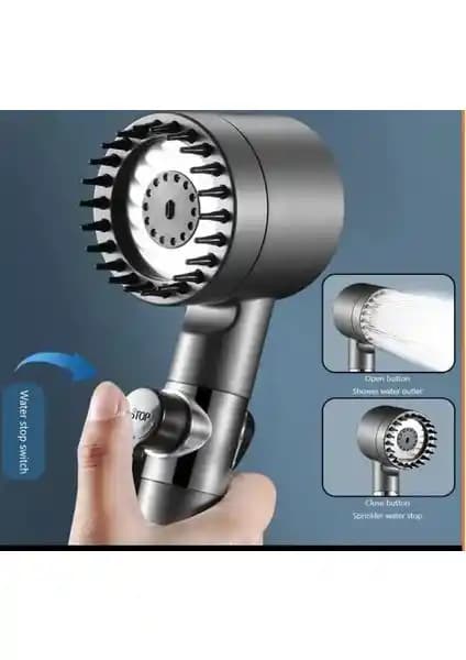 Ni Deir Çok Fonksiyonlu Filtreli Krom Duş Başlığı ve El Duşu Özellikleri