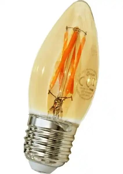 Orbus Rustik Dekoratif Amber Ampul E-27 Sıcak Atmosfer Yaratıcı Aydınlatma