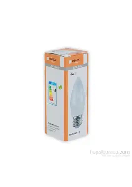 Osakalight 6W LED Mum Ampulü Enerji Tasarrufu ve Uzun Ömürlü Modern Aydınlatma