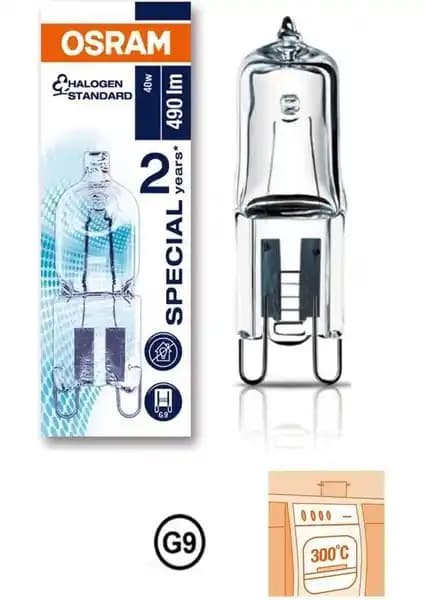 Osram 66740 40W Halopin Fırın Ampul G9 Duy 2700K - Yüksek Performanslı ve Dayanıklı Aydınlatma Çözümü