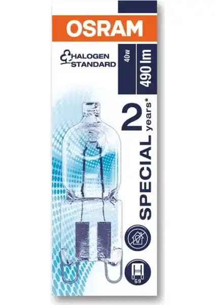 Osram Halopin Pro 66733 35W G9 Duy Sarı Halojen Ampul Modern ve Enerji Verimli Aydınlatma