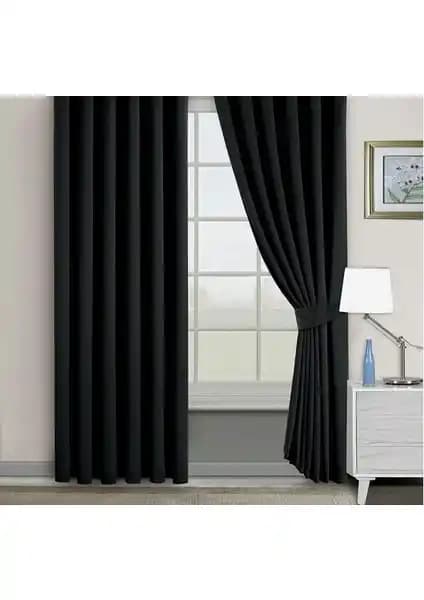 Özdemir Home Siyah Blackout Karartma Güneşlik Perde: Şıklık ve Fonksiyonellik İçin Ideal